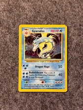 Pokemon Gyarados 6/102 NM Base Set Pokemon Card - 1999