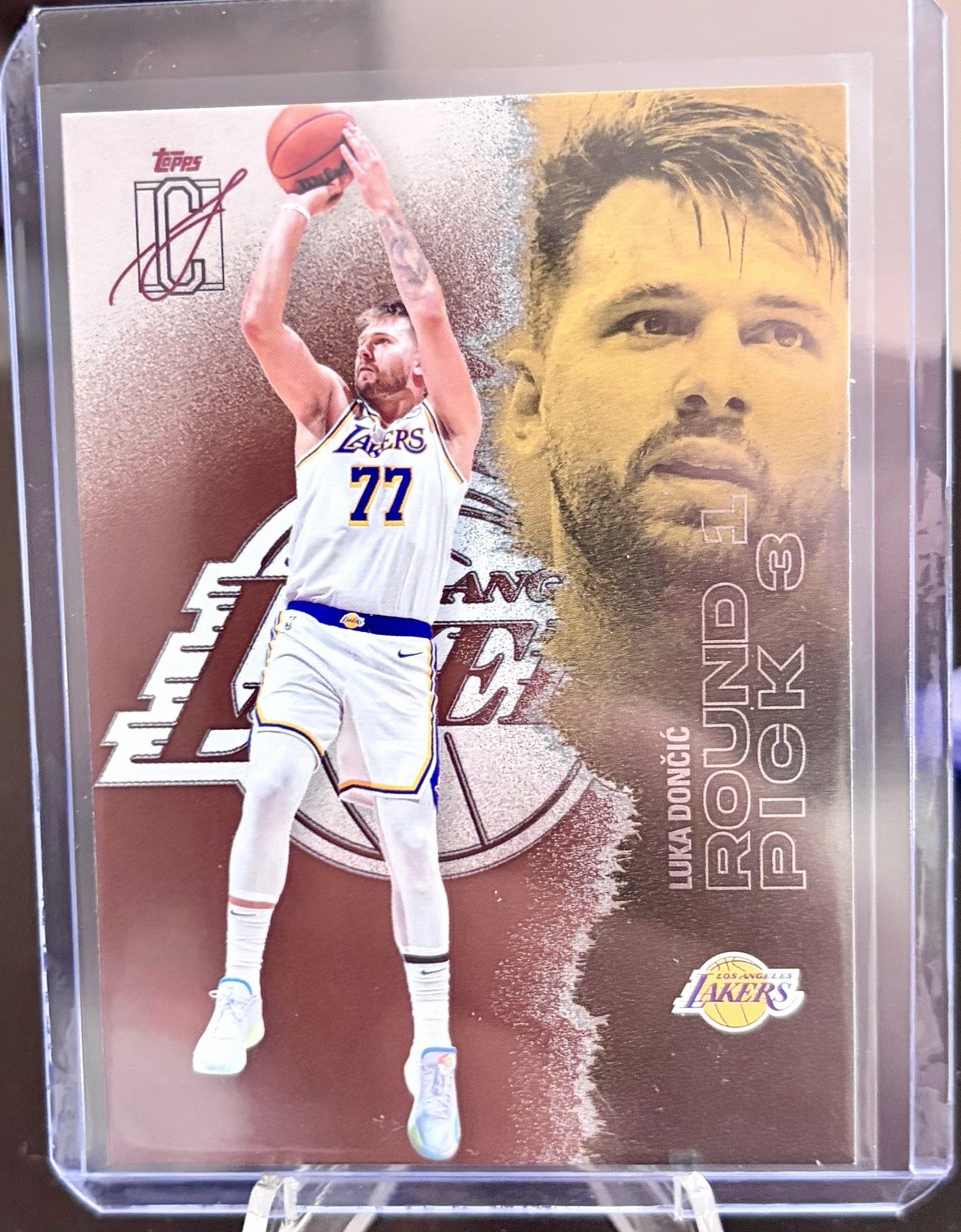 Luka Doncic Topps Signature Class Basketball 2025-26 Bronze #83