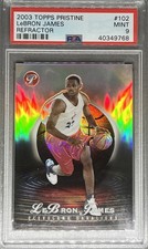LeBron James #103 Prices [Rookie] | 2003 Topps Pristine