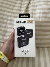 Rode Wireless Go II Set Barely Used with Hard Case
