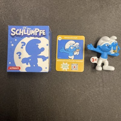 2022 McDonalds Happy Meal Schlümpfe - Schleich Kinderhilfe Schlumpf Neu OVP
