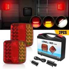 Wireless Magnetic Trailer Lights   Rechargeable LED TailLight Kit For Trailer