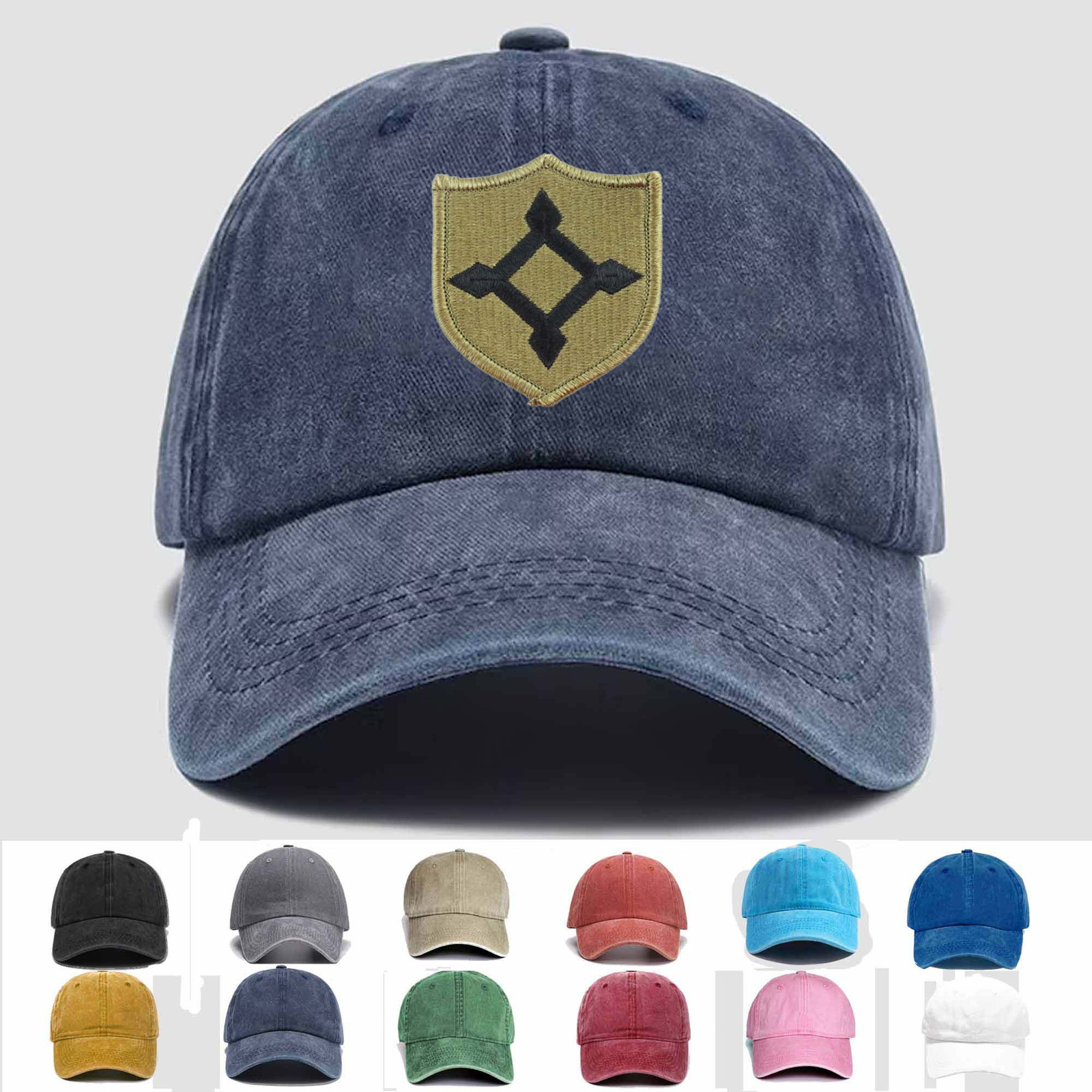 Custom Embroidered Florida National Guard Veteran Trucker Cap Gift