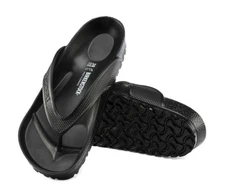 Birkenstock Honolulu EVA Thong Sandals- Normal Width 6/6.5 Euro 37-Black