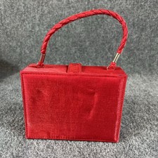 Vintage Lanc me Red Makeup Set Bag Brushes Gloss Palette New Cosmetics