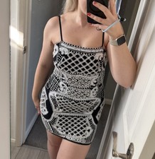 Embellished Navy Dress Size 10