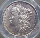 1878 "P" 7/8 TF Morgan SILVER Dollar VAM-37 7/4 Strong $1 ANACS MS61 #419 ECC&C