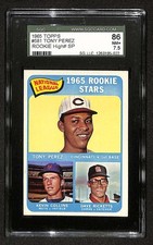 1965 Topps #581 Tony Perez/Kevin Collins/Dave Ricketts  SGC 86 NM+ 7.5 C104022