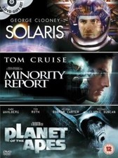 Solaris / Minority Report / Planet of the Apes [DVD] - DVD  88VG The Cheap Fast