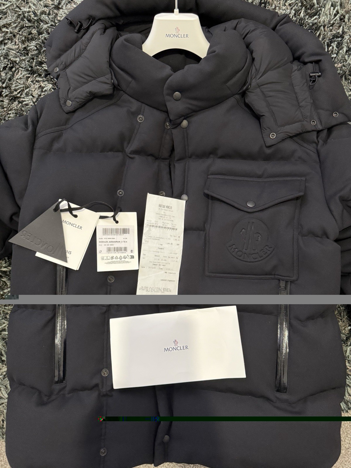 Authentic Moncler Coat Down Jacket Karakorum - L/XL - RRP £1850 image 8