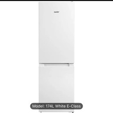 Midea COMFEE' 174L White Freestanding Fridge Freezer with Low Frost & Reversible
