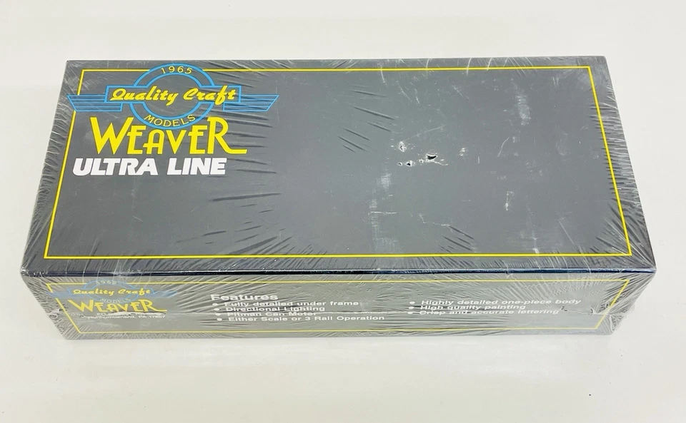 Weaver O Press Enterprise RS-3 Diesel Locomotive 3 Rail Horn & Bell 2002 Sealed - Image 2 of 4