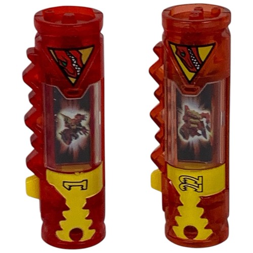 Power Rangers Dino Charge Zord Chargers Green Lot Of 2 Red Raptor T Rex 1 & 22