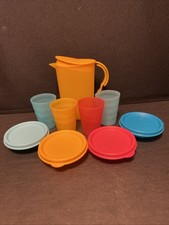 Tupperware Mini Impressions 9-pc Party Kids Play Set Multicolor New