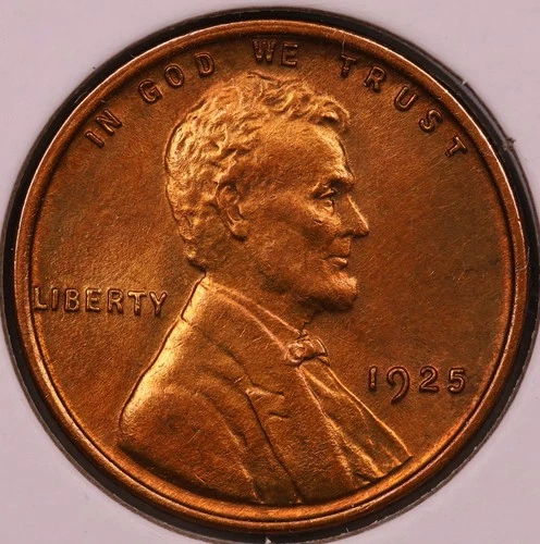 1925-P Lincoln Cent BU Red Brown ***RARE ORIGINAL RED BROWN CENT***
