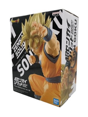 Dragon Ball Super SON GOKU Figur Banpresto Bandai Spirits Zenkai Solid NEU/OVP