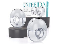 Hands Free Breast Pump Wearable MY-375 - Strong Suction, Low Noise, Wearable