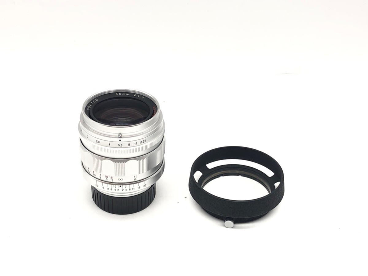 Voigtlander Nokton 35mm F1.2 Aspherical Silver VM -Near Mint Voigtlander Nokton 35mm F1.2 Aspherical Silver VM -Near Mint
