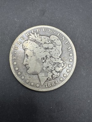 1884-S Morgan Silver Dollar