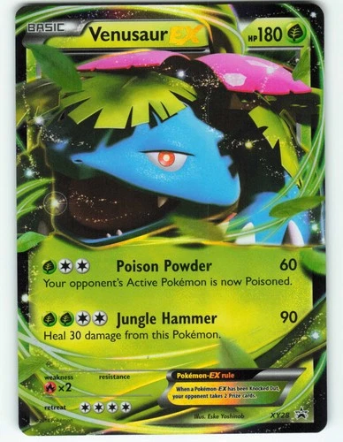 Venusaur EX - XY28 Black Star Promo - Pokémon TCG - 2014