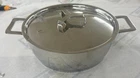 Alessi Ajm101/20 Pots&Pans Two Handle Casserole, Stainless Steel