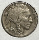 1927S US Buffalo Nickel! "San Francisco" Mint! FINE! Old US Coin!