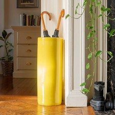 24 Bright Yellow Umbrella Stand