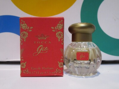 TOCCA ~ GIA EAU DE PARFUM SPLASH ~ 0.17 OZ