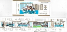 ARGENTINA 2023 FOOTBALL SOCCER CHAMPION WORLD CUP QATAR BOOKLET MNH#75309