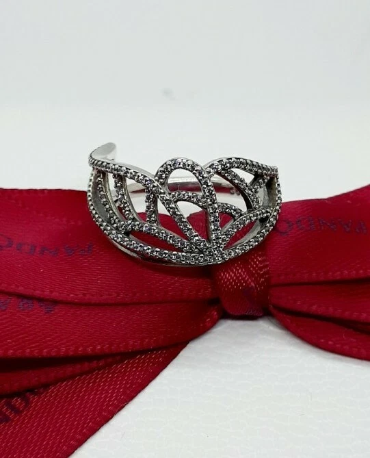 Auténtico Anillo Pandora Nuevo Principiante Mariposa Circonita cúbica - Retirado 190937CZ NUEVO talla 54. Foto 4 de 4