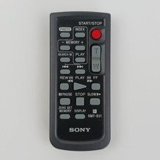 Genuine OEM Sony RMT-831 Remote. New Battery. Cleaned Tested And Working Unit