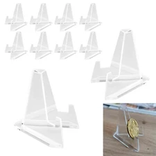 10 PCS PSA Card Stand Display Stands Coins Small Box Card Stand Display Card BXQ