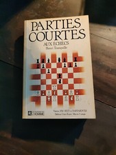 Livre Parties courtes aux échecs de Henri Tranquille
