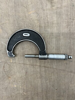 VINTAGE MOORE & WRIGHT MIKROMETER 1'' -2'' No 966 