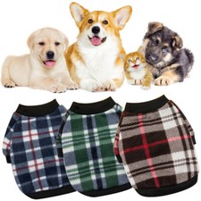 Pet Dog Hoodie Fleece Jumper Coat Warm Clothes Puppy Apparel Hooded Winter Warm
