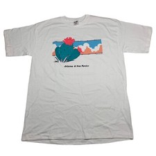 NWOT Vintage 90's Arizona & New Mexico Shirt Southwest Cactus Desert Made In USA