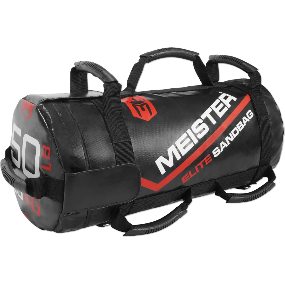 Meister 22.5kg Elite Sandbags W/ 3 Weights - Weighted Lifting
