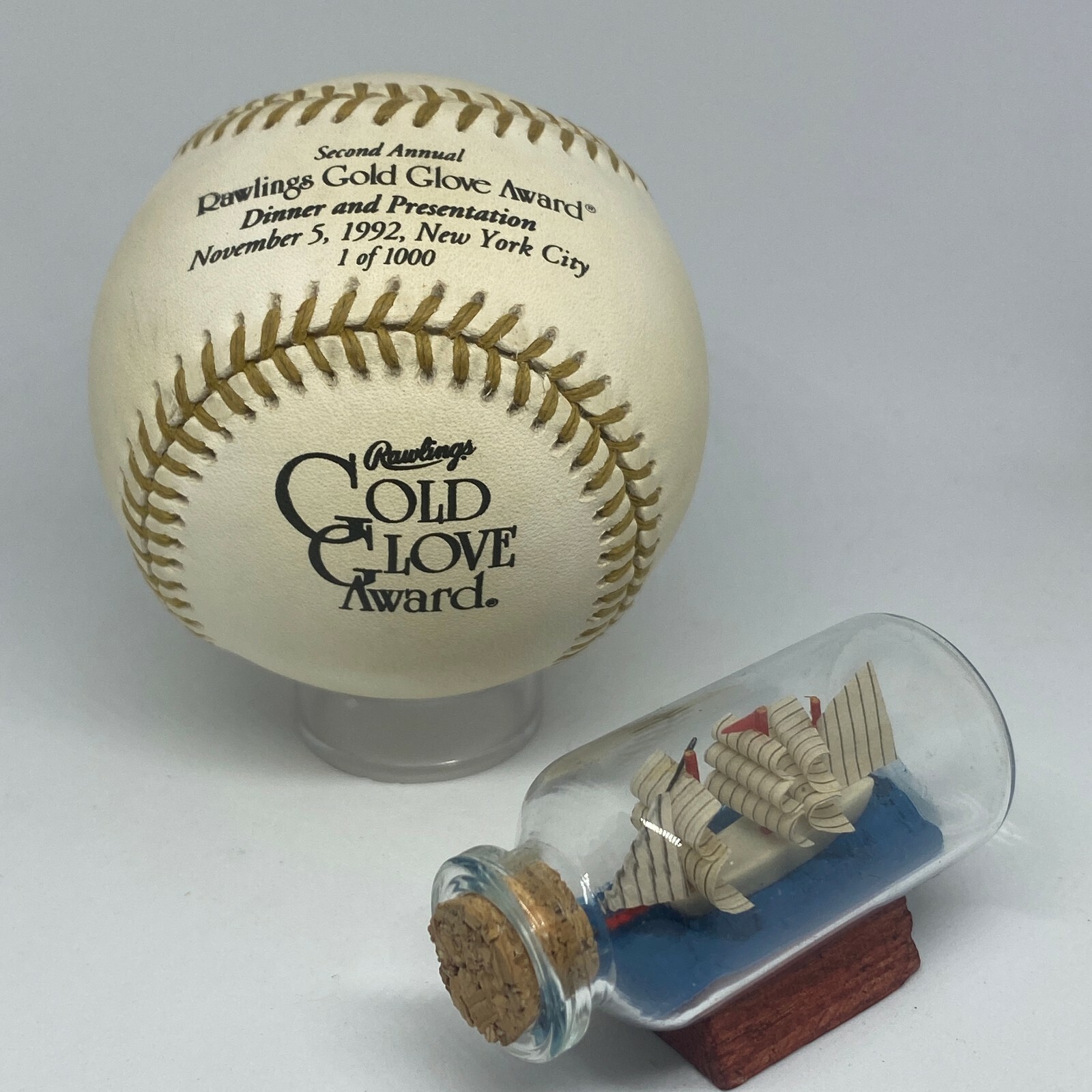 Rawlings Official 1992 Limited Edition Gold Glove Logo Baseball