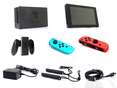 ORIGINAL NINTENDO SWITCH AUSWAHL - JOY CON NETZTEIL DOCKINGSTATION ERSATZKONSOLE