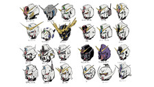 Anime gundam mecha fight simple background Play Gaming Mat Desk