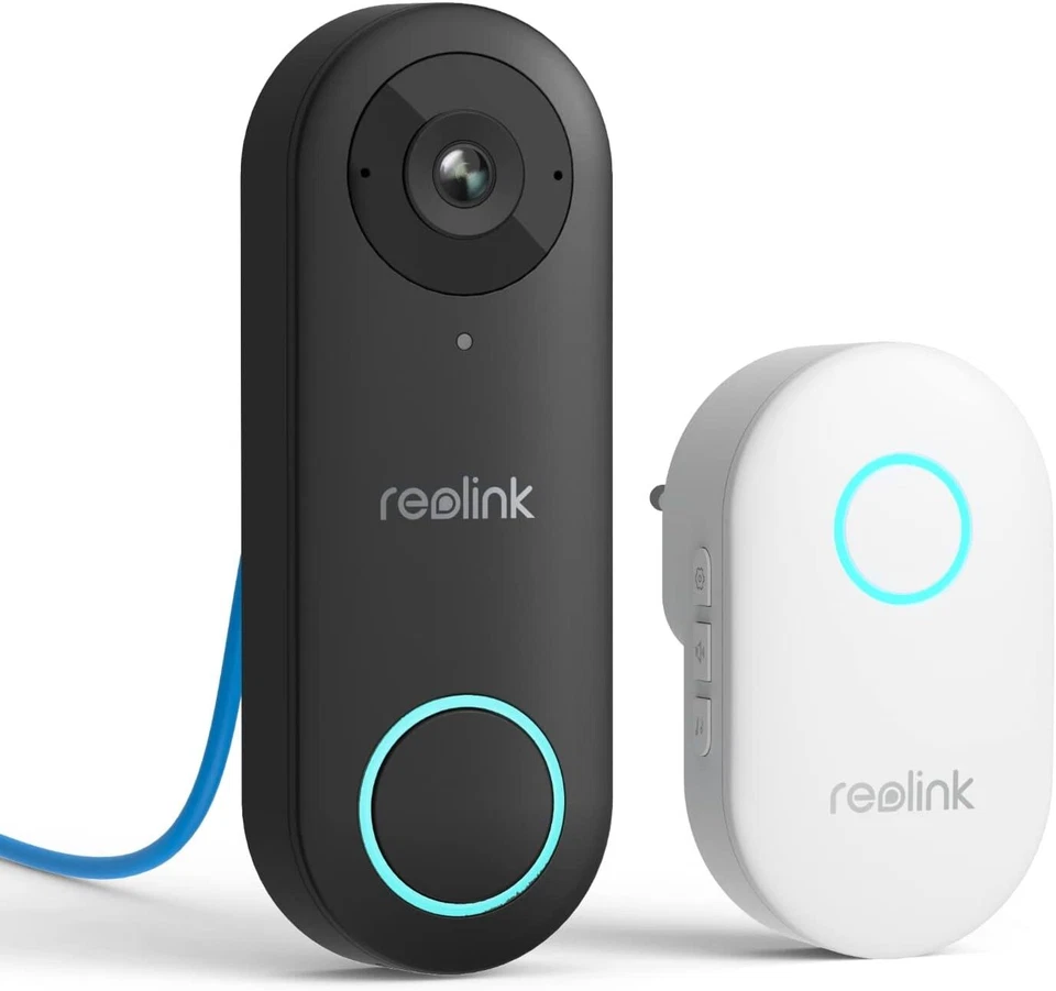 REOLINK Video Doorbell Poe Camera - 180° Diagonal, 5MP IP Security Camera Outdoo - Image 2 of 4