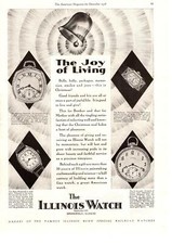1928 The Illinois Watch Springfield IL 14K Gold Watches Christmas Gifts Print Ad