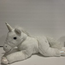 FAO Schwarz Adopt A Pet Enchanted White Unicorn Stuffed Animal Plush Toy Sparkle