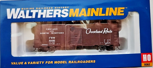 Escala HO Walthers Mainline Chicago y North Western 910-1665 40' AAR 1944 | Zustand: New