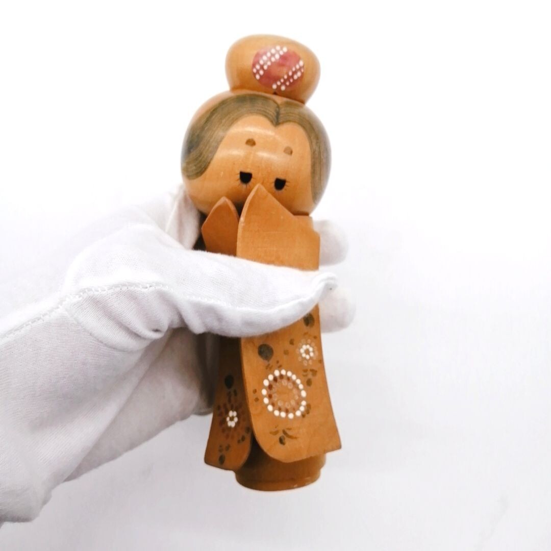17.5cm Japanese Creative KOKESHI Doll Vintage by EIICHI