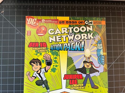 Cartoon Network Action Pack #2 Comic DC 2006 1st App Ben 10