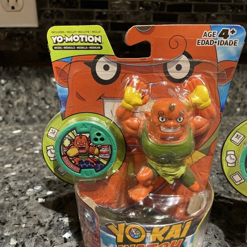 Lot Of 4 - Yo-Kai Watch Yo-Motion Medal Moments Figure Hasbro New Sealed - Picture 10 of 18