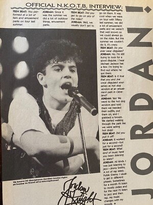 jordan knight signature