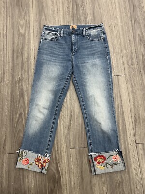 Driftwood Jackie Crop Jeans Size 29