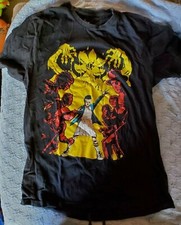 Loot Crate Stranger Things Eleven Black Bold Colors Ladies Cut Shirt Size Large
